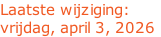 Laatste wijziging:
vrijdag, april 3, 2026